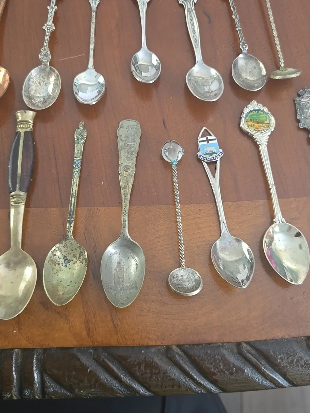 Vintage Collection Of Spoons 39 Spoons